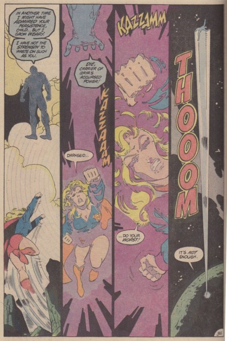 Supergirl vs. Darkseid Legion page