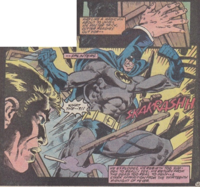 Batman resurrected?
