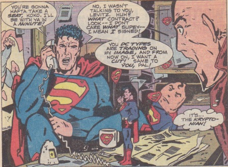 Superman negotiates Superman negotiates