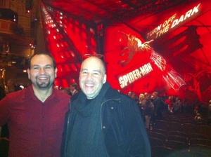 Allen Zadoff and me @ Spidey