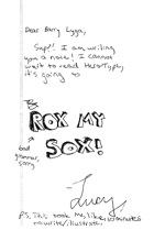 Fan Mail from Lucy fan mail from lucy