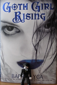 Kyra with Goth Girl Rising cover Kyra with GGR cover