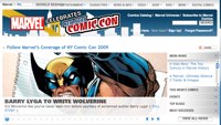 marvel dot com home page